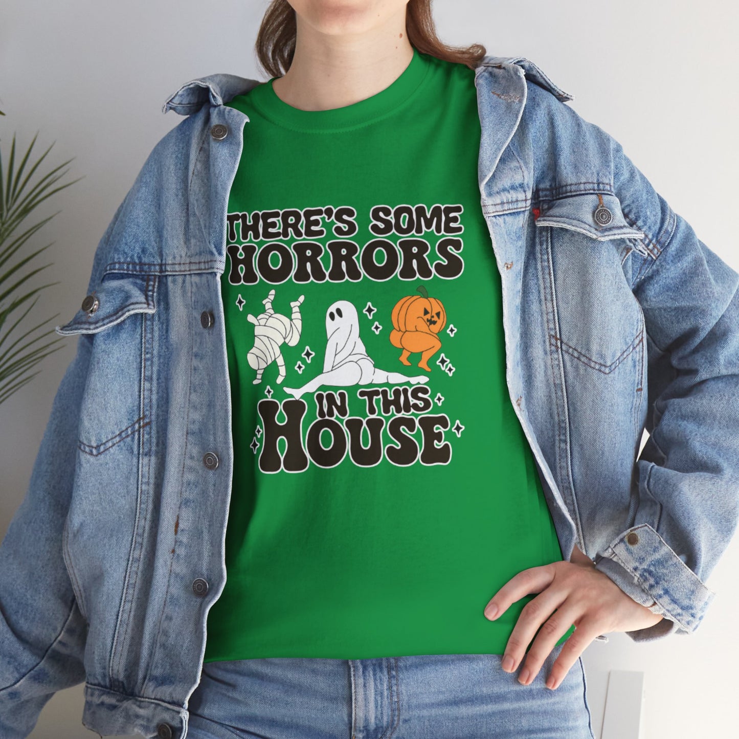 There's Some Horrors In This House Unisex Heavy Cotton Tee