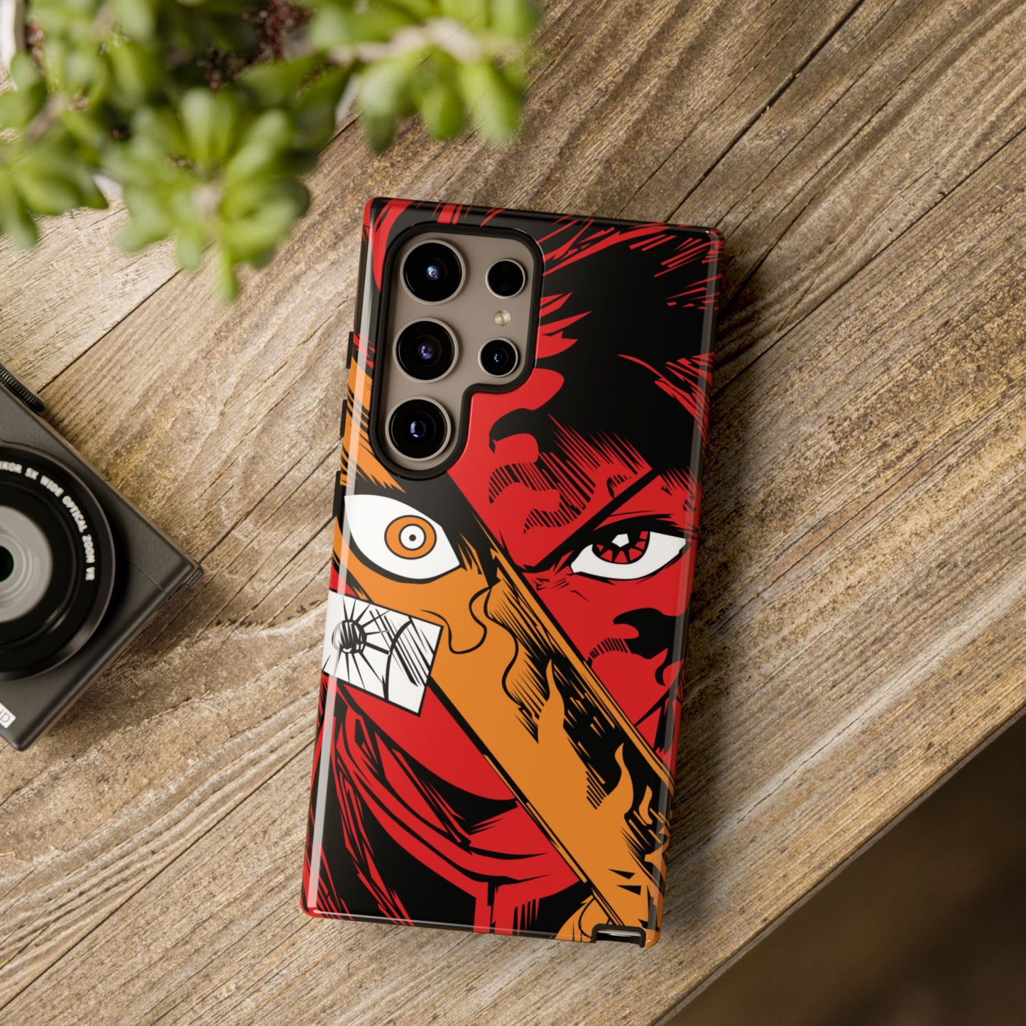 OMNI™ Demon Slayer Tanjiro Kamado Slayer Mark Double Layered Phone Case