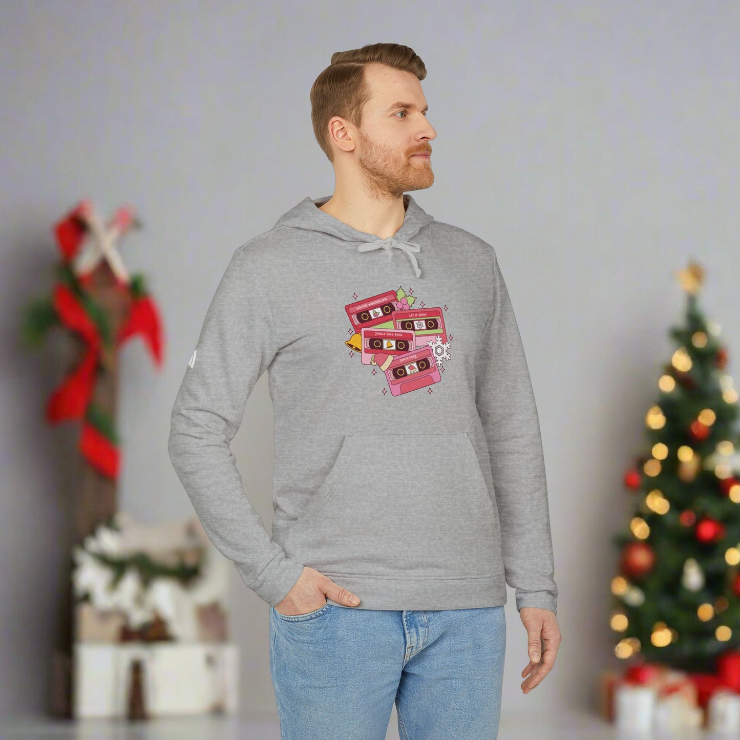 OMNI™ Christmas Carol Adidas Unisex Fleece Hoodie