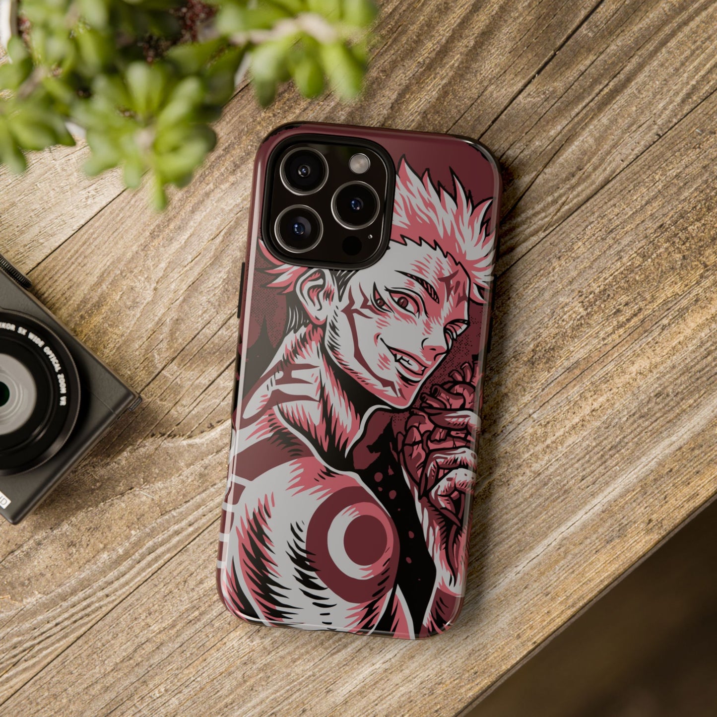 OMNI™ Jujutsu Kaisen Cursed King Sukuna Double Layered Phone Case