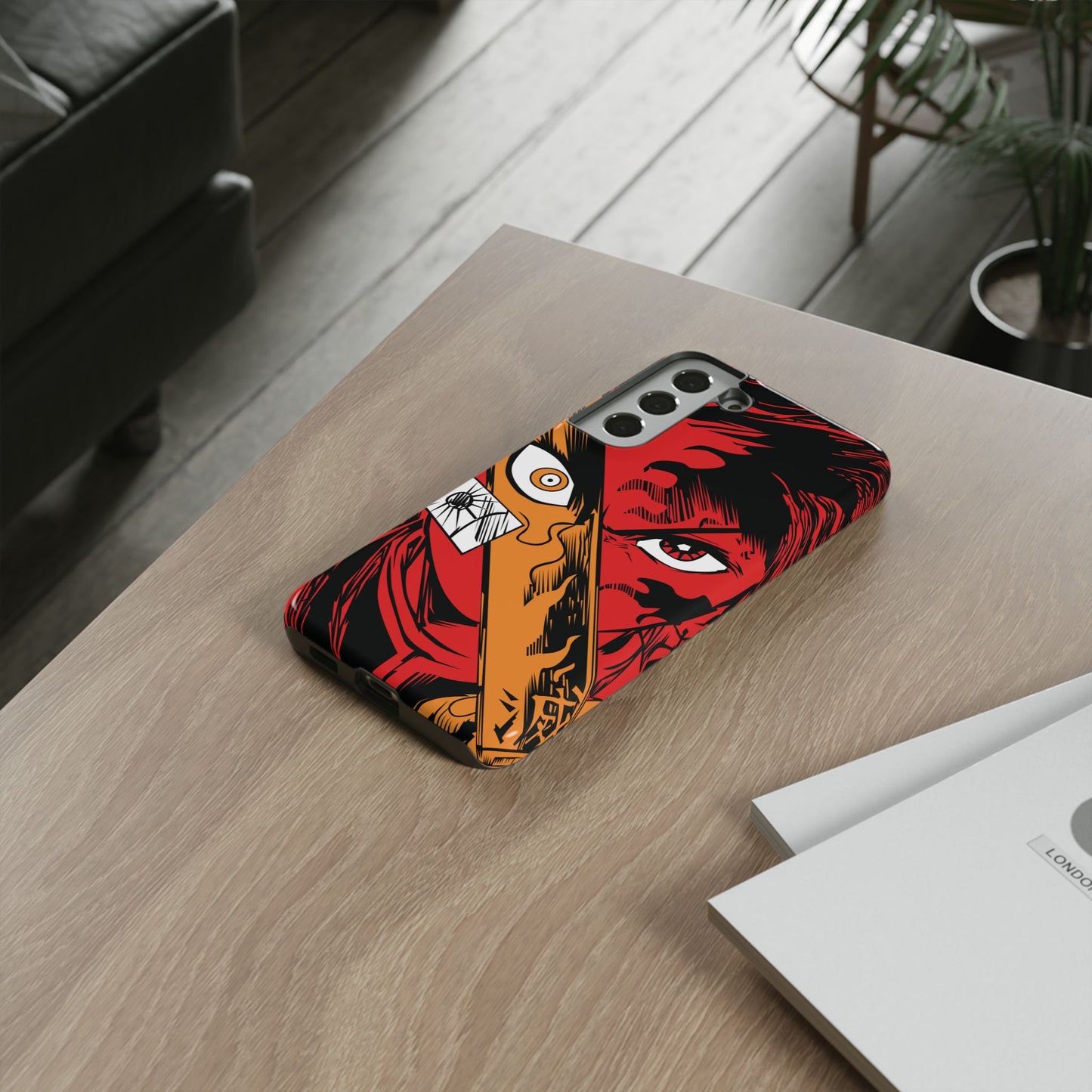 OMNI™ Demon Slayer Tanjiro Kamado Slayer Mark Double Layered Phone Case