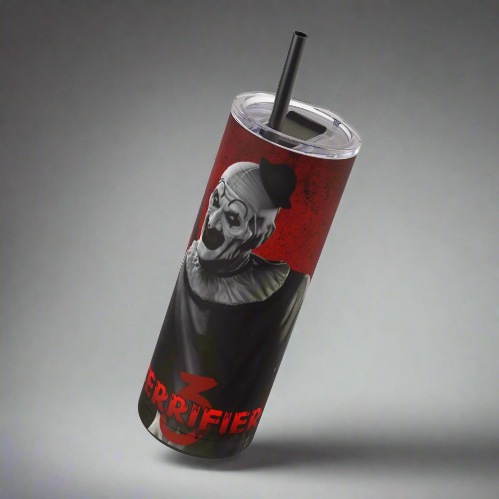 OMNI™ Art The Clown (Terrifuer III) Maars Maker 20oz Skinny Matte Tumbler