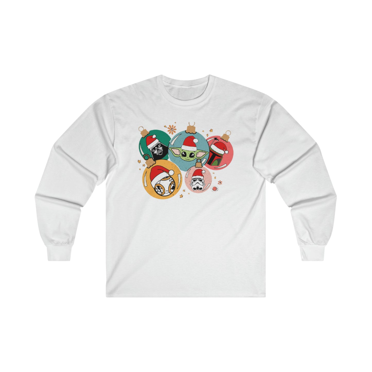 OMNI™ Star Wars Christmas Themed Unisex Ultra Cotton Long Sleeve T-Shirt