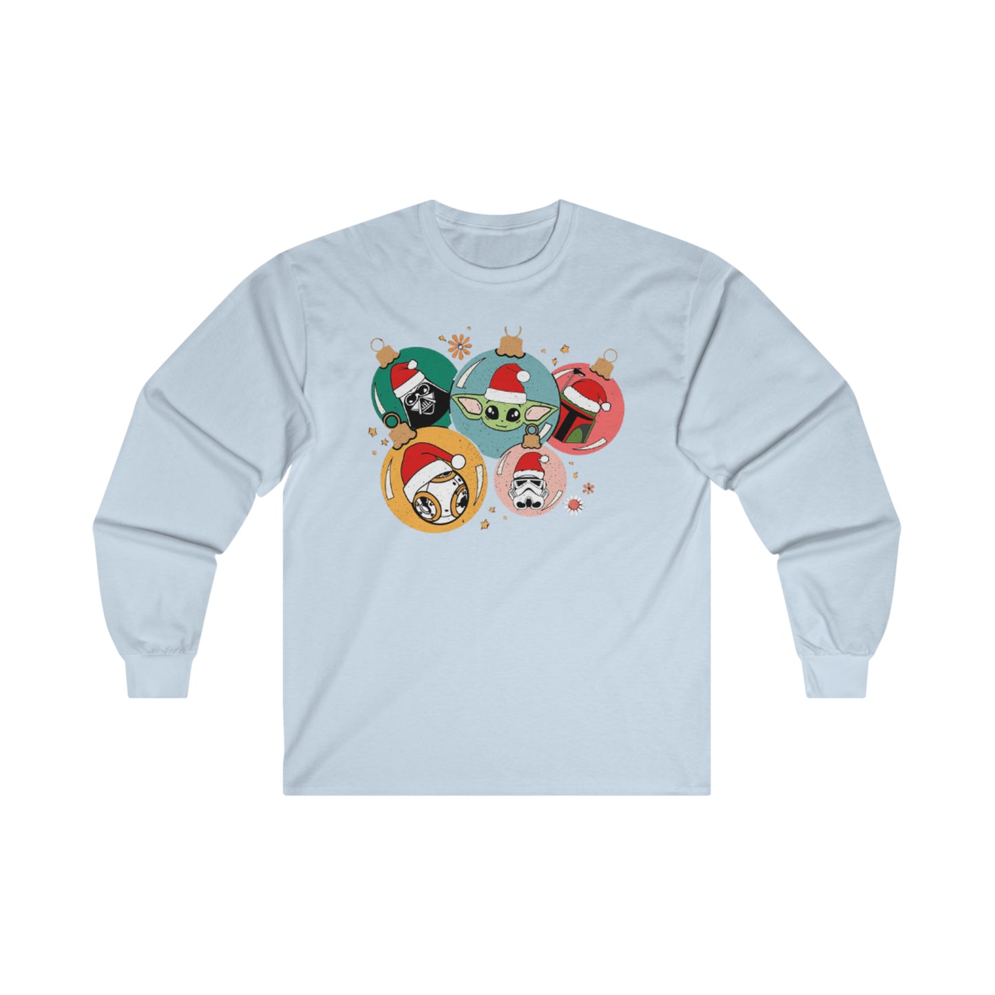 OMNI™ Star Wars Christmas Themed Unisex Ultra Cotton Long Sleeve T-Shirt