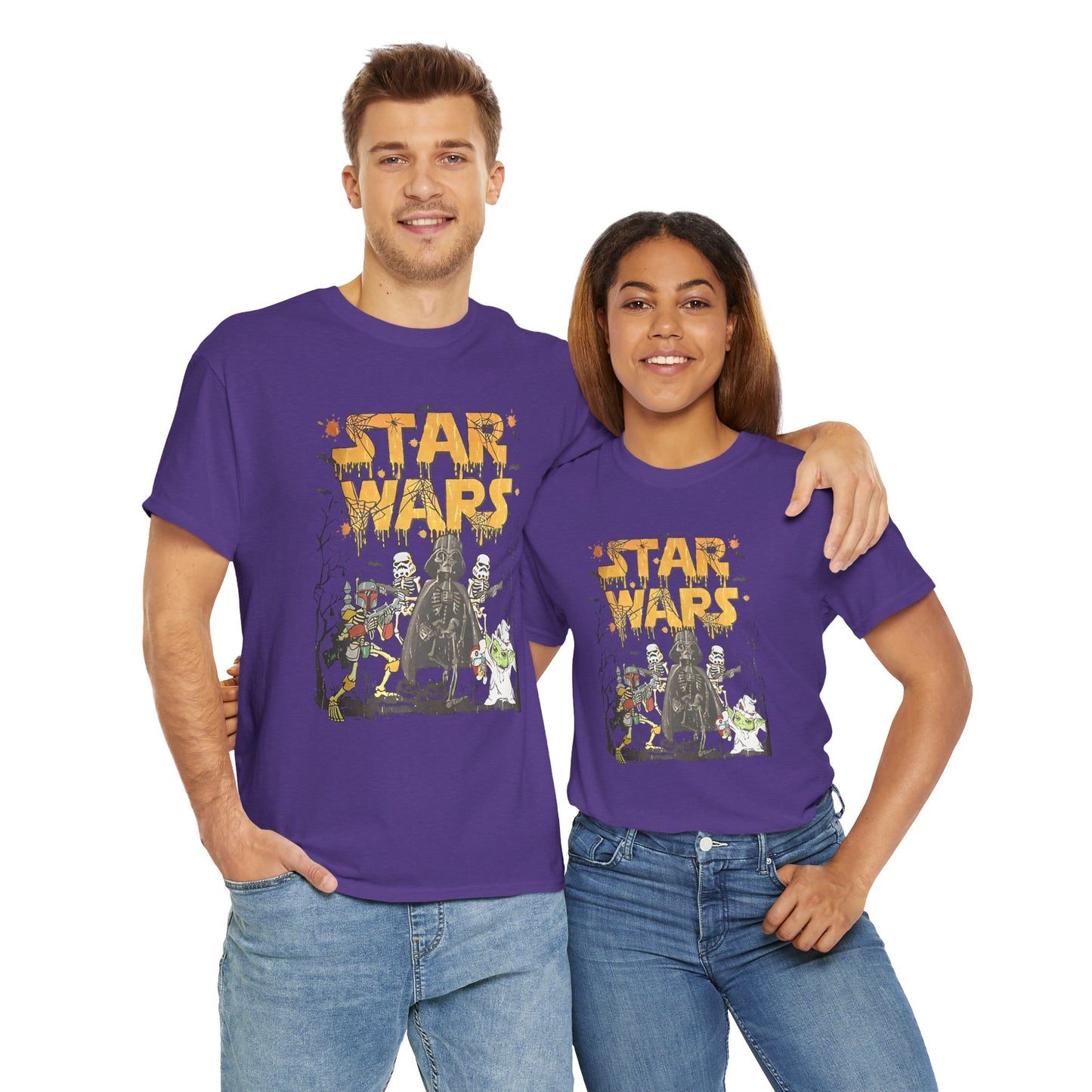 Star Wars Halloween Unisex Heavy Cotton T-Shirt