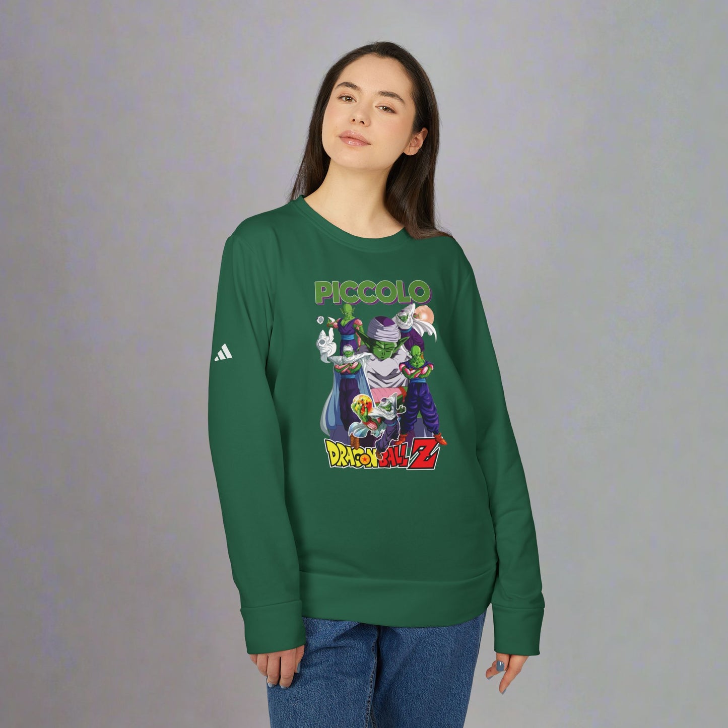 OMNI™ Dragon Ball Z Piccolo Adidas Unisex Fleece Crewneck Sweatshirt