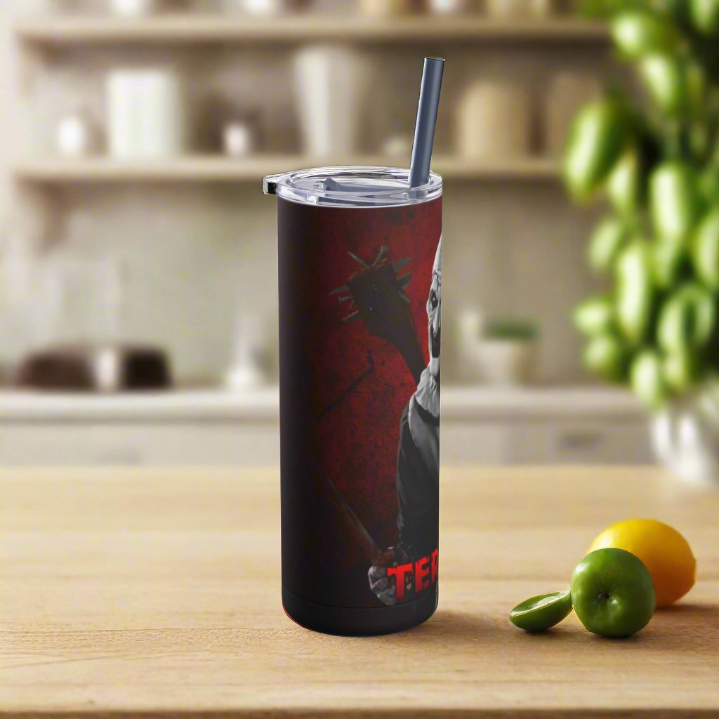 OMNI™ Art The Clown (Terrifuer III) Maars Maker 20oz Skinny Matte Tumbler