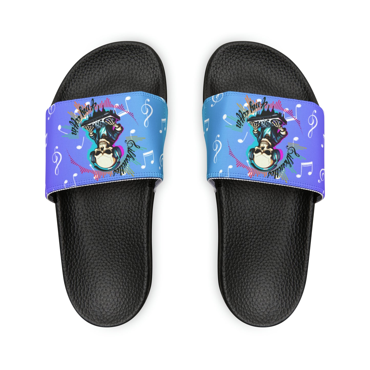 OMNI™ Silhouettes Of My Coffin Women's PU Slide Sandals (2nd Edition)
