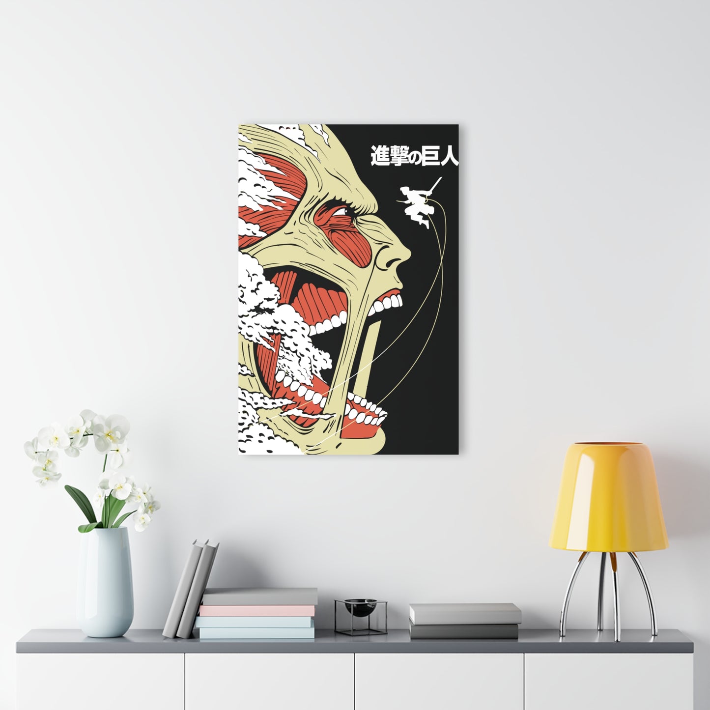 OMNI™ Attack On Titan Levi vs Colossal Titan Acrylic Print