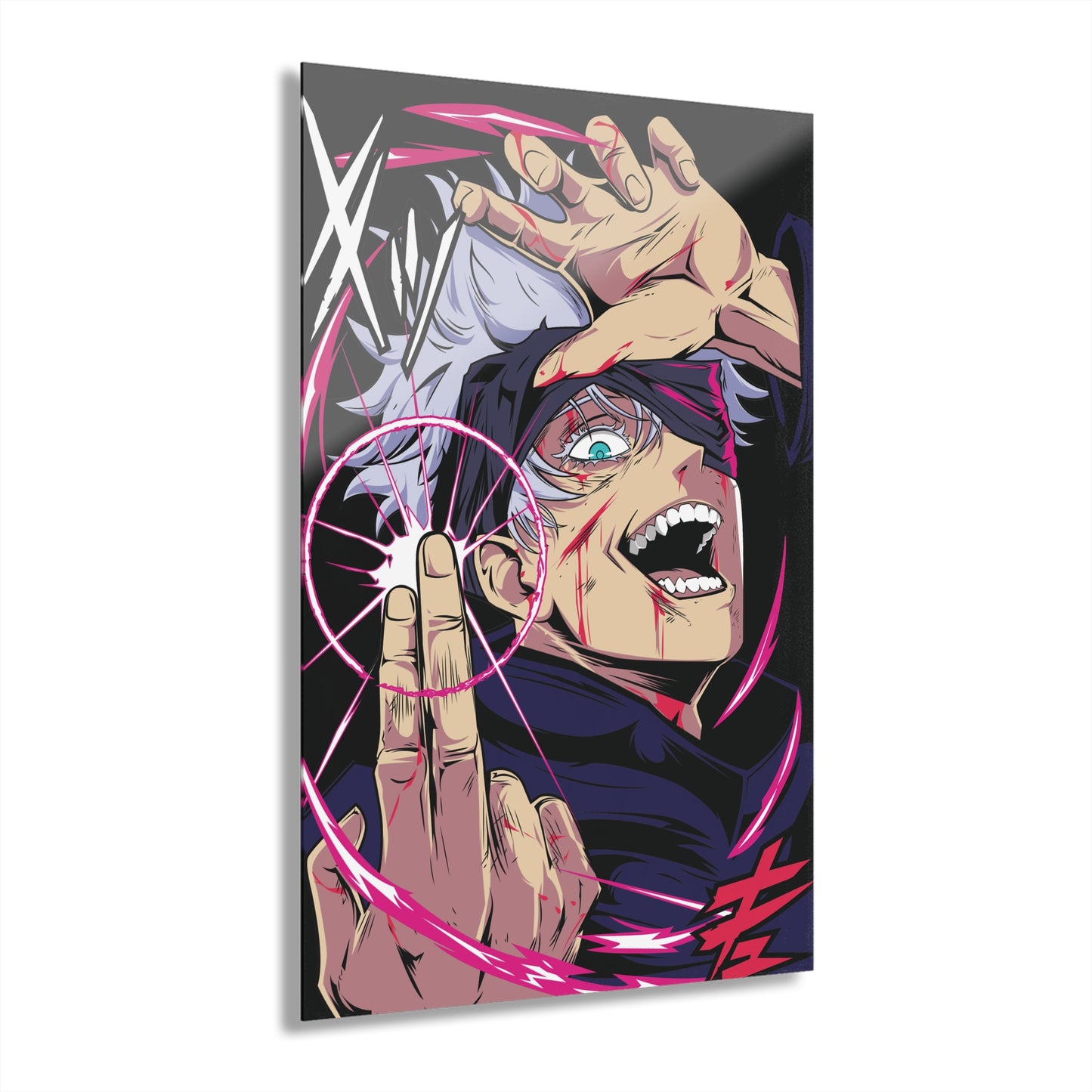 OMNI™ Jujutsu Kaisen Satoru Gojo Reversal Red Acrylic Print