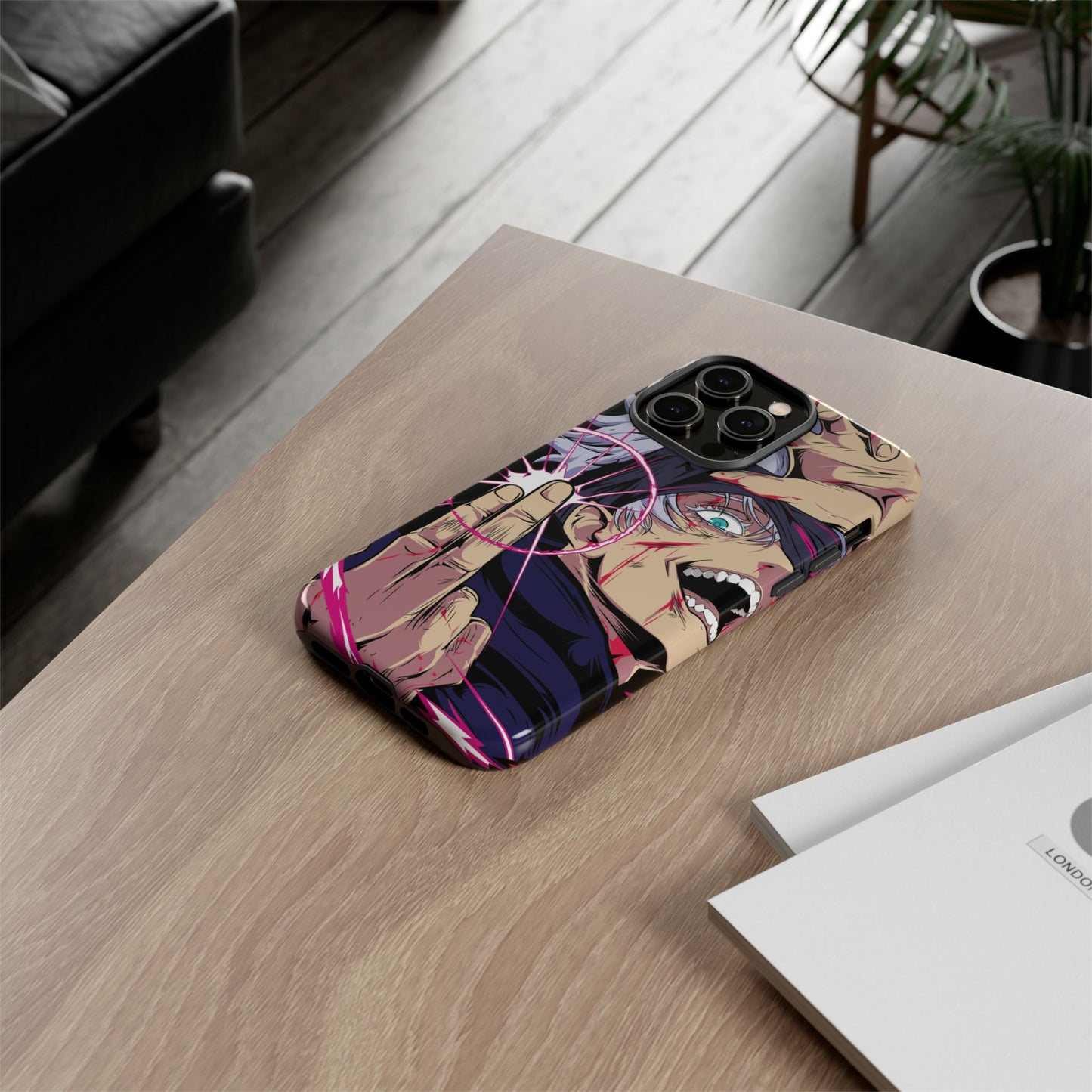 OMNI™ Jujutsu Kaisen Satoru Gojo Reversal Red Technique Double Layered Phone Case