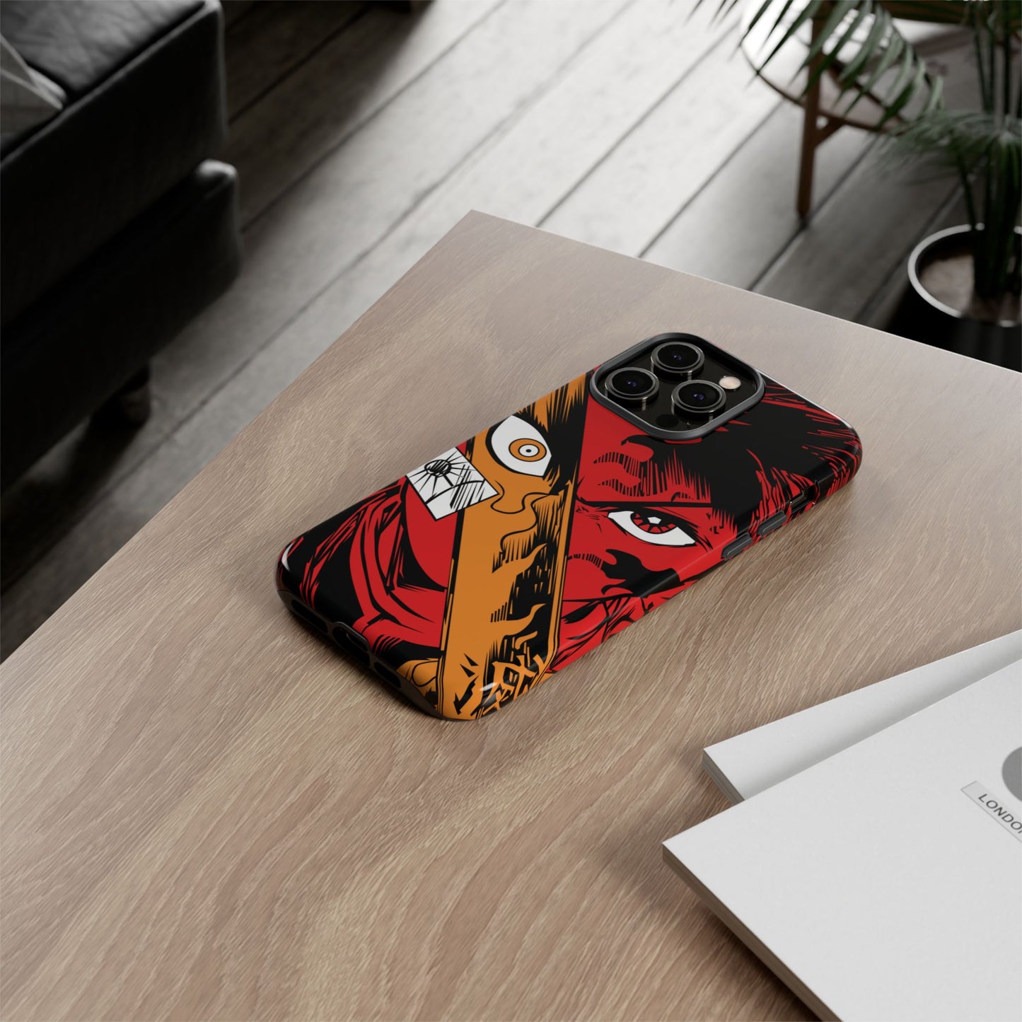 OMNI™ Demon Slayer Tanjiro Kamado Slayer Mark Double Layered Phone Case