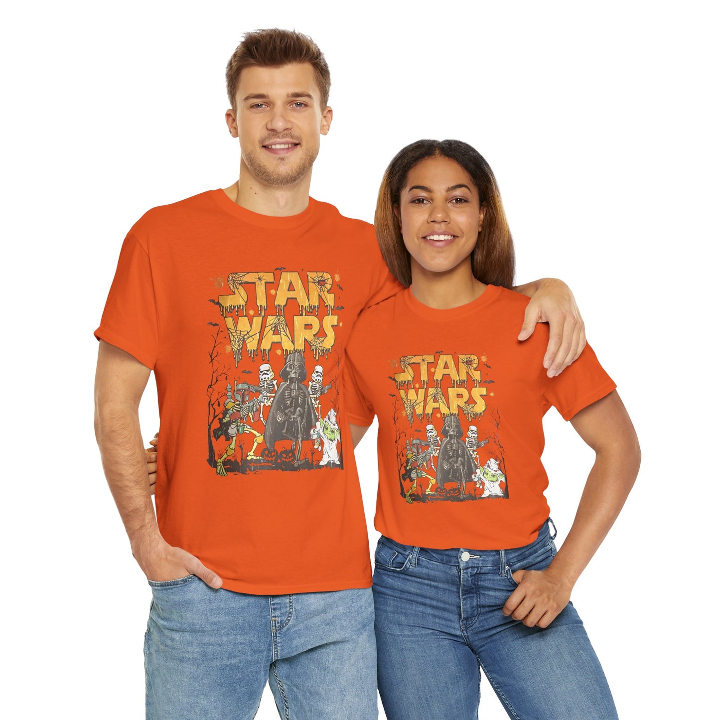 Star Wars Halloween Unisex Heavy Cotton T-Shirt