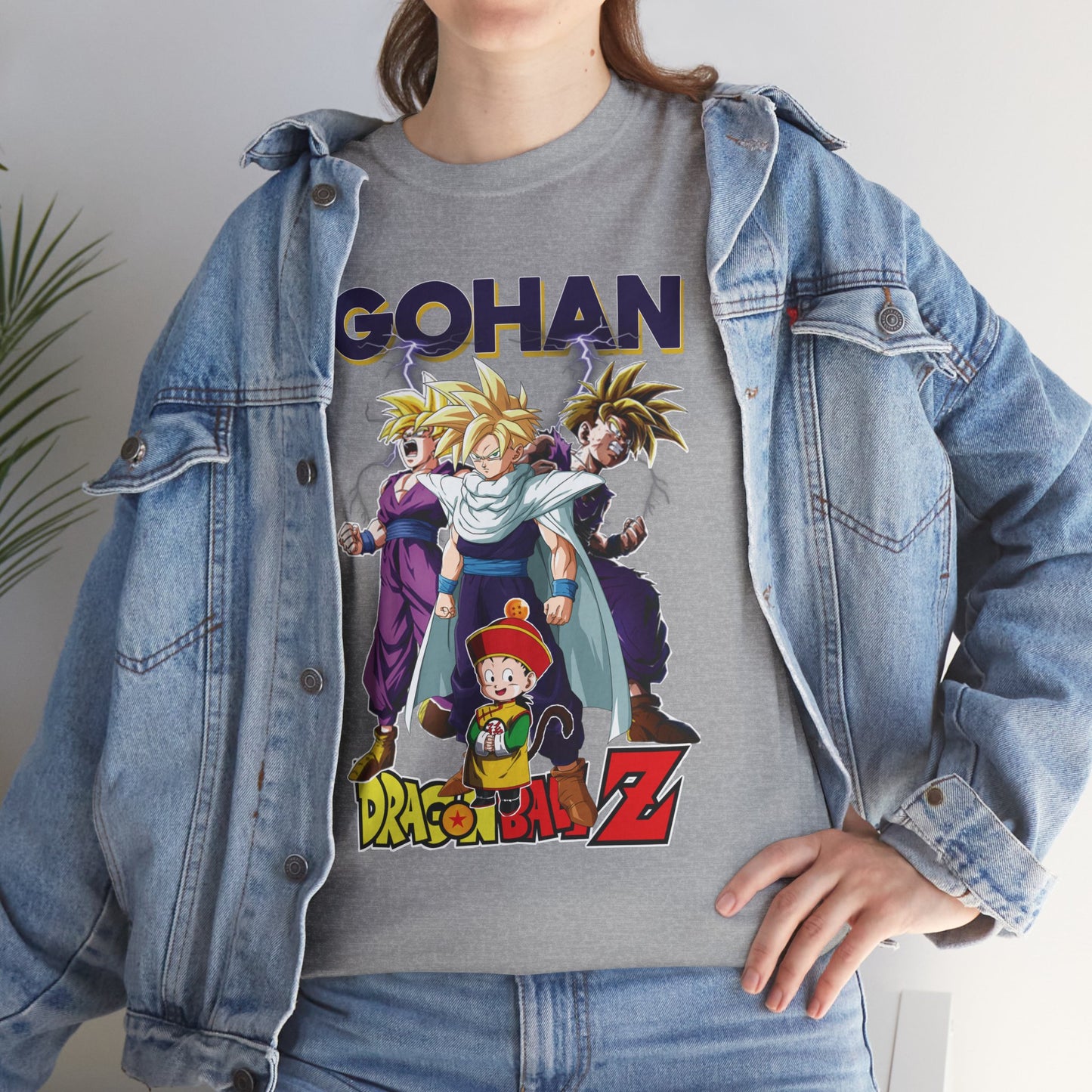 OMNI™ Dragon Ball Z Gohan Unisex Heavy Cotton T-Shirt