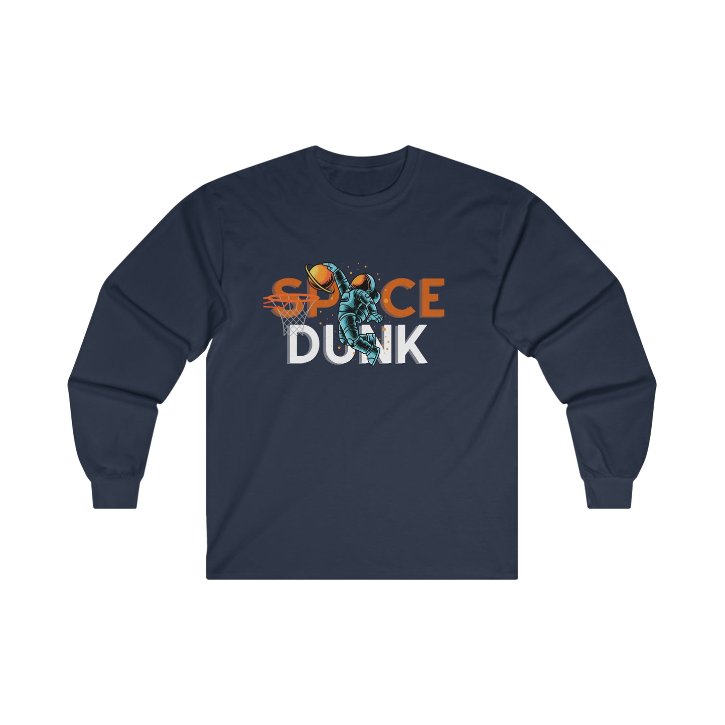 OMNI™ Space Dunk Unisex Ultra Cotton Long Sleeve T-Shirt