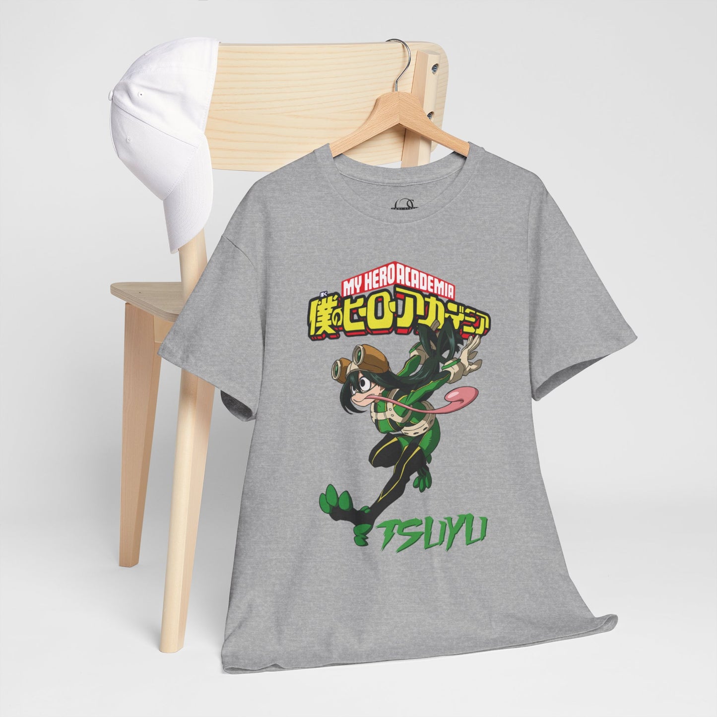 OMNI™ My Hero Academia Tsuyu Asui Unisex Heavy Cotton T-Shirt