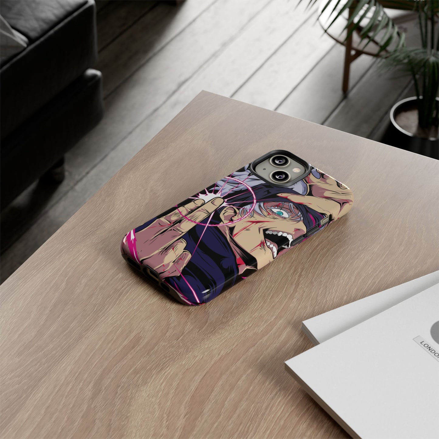 OMNI™ Jujutsu Kaisen Satoru Gojo Reversal Red Technique Double Layered Phone Case