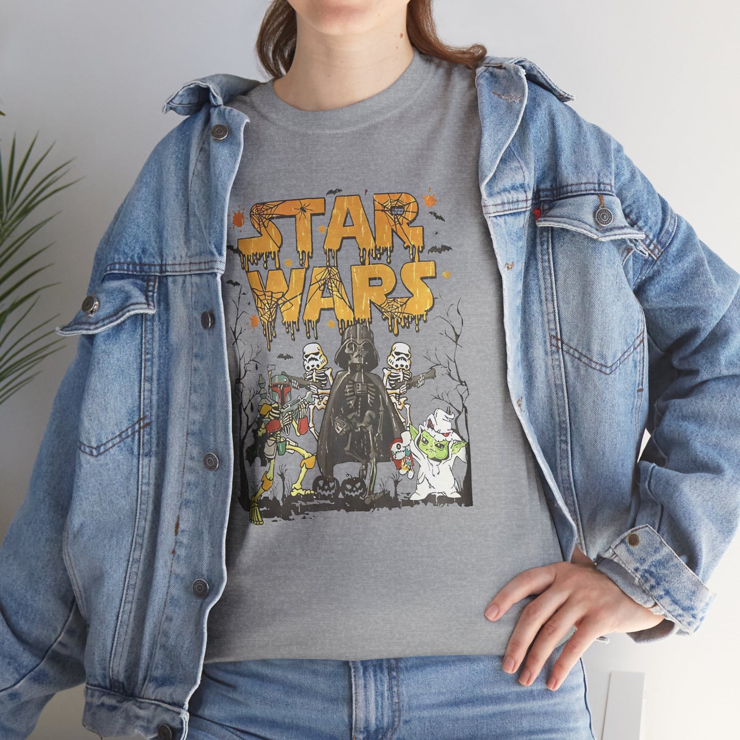 Star Wars Halloween Unisex Heavy Cotton T-Shirt
