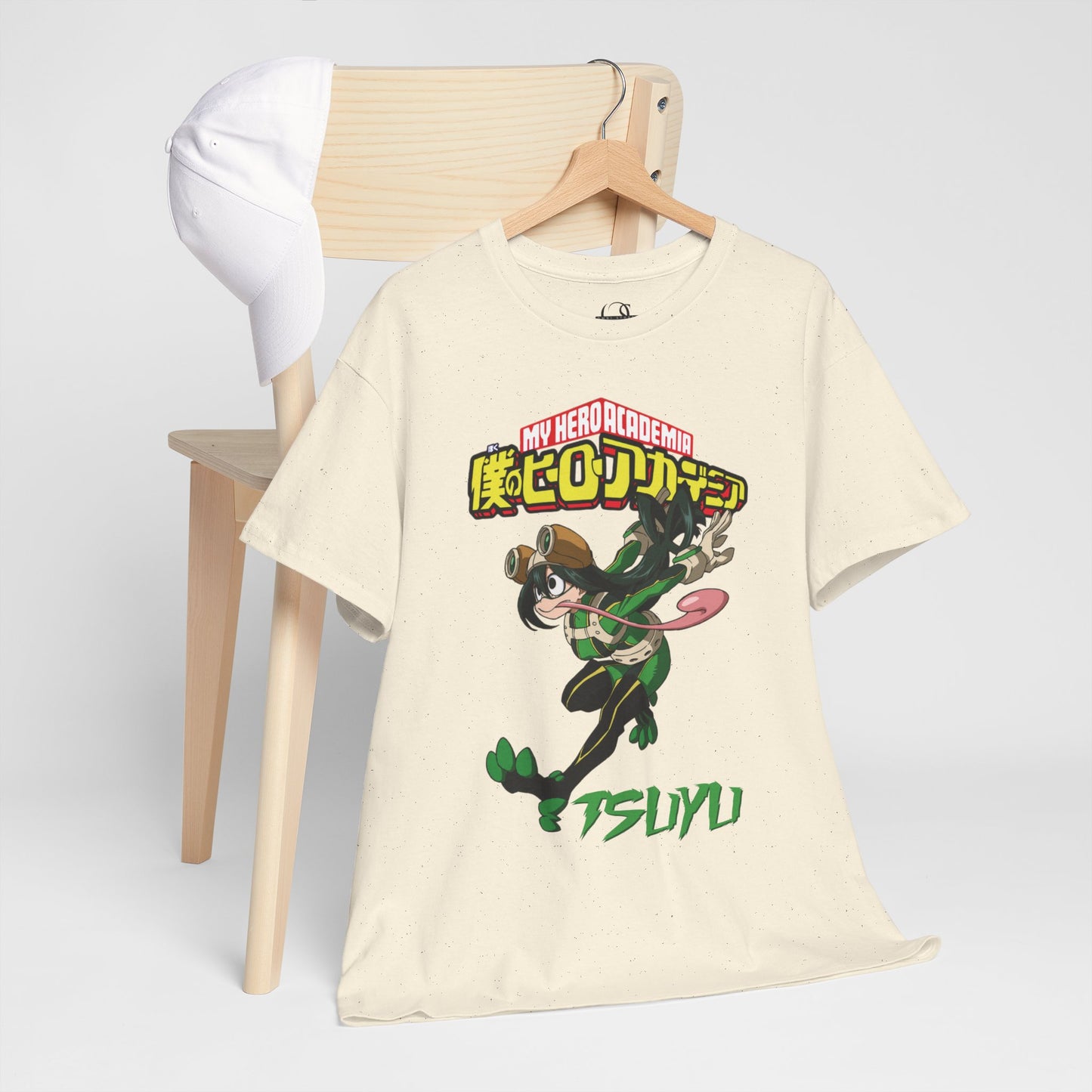 OMNI™ My Hero Academia Tsuyu Asui Unisex Heavy Cotton T-Shirt