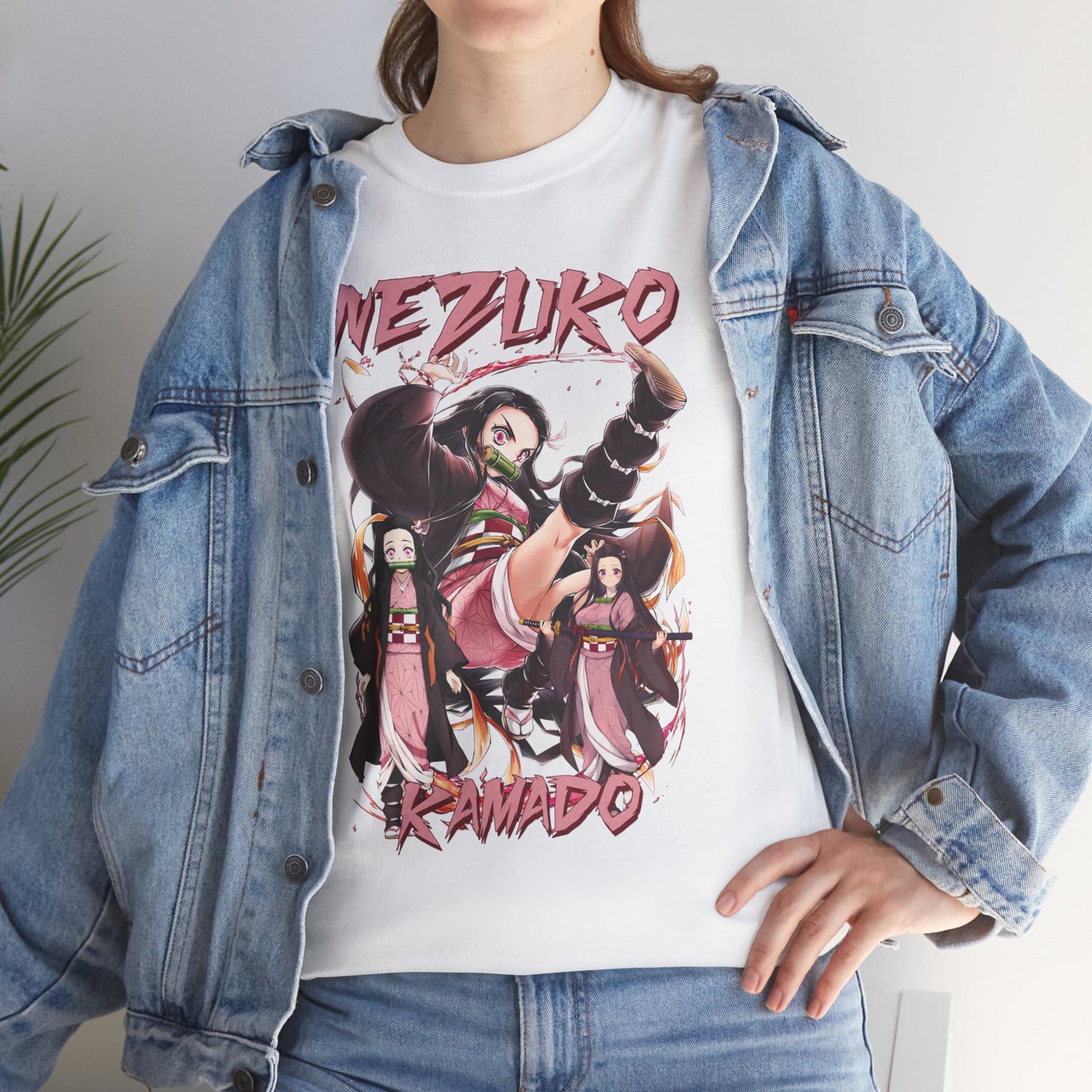 OMNI™ Demon Slayer Nezuko Kamado Unisex Heavy Cotton T-Shirt