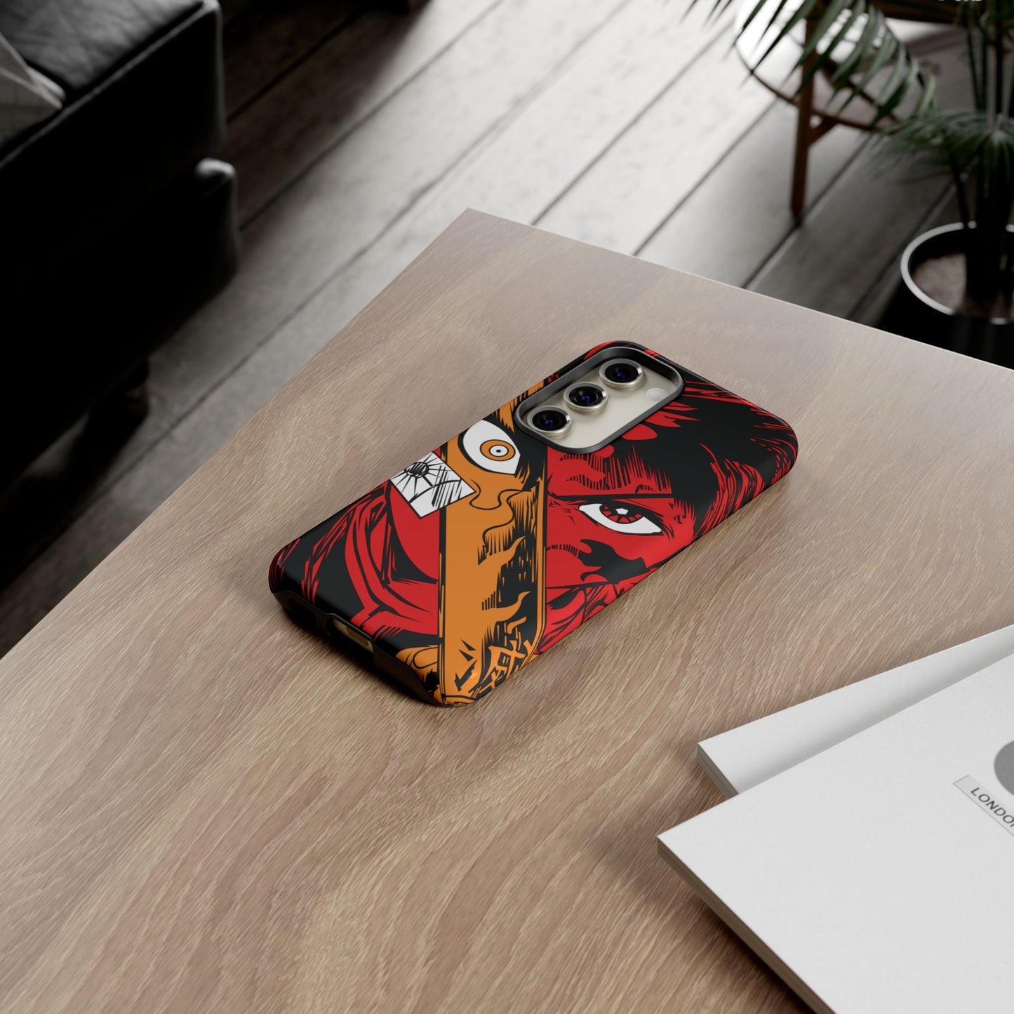 OMNI™ Demon Slayer Tanjiro Kamado Slayer Mark Double Layered Phone Case