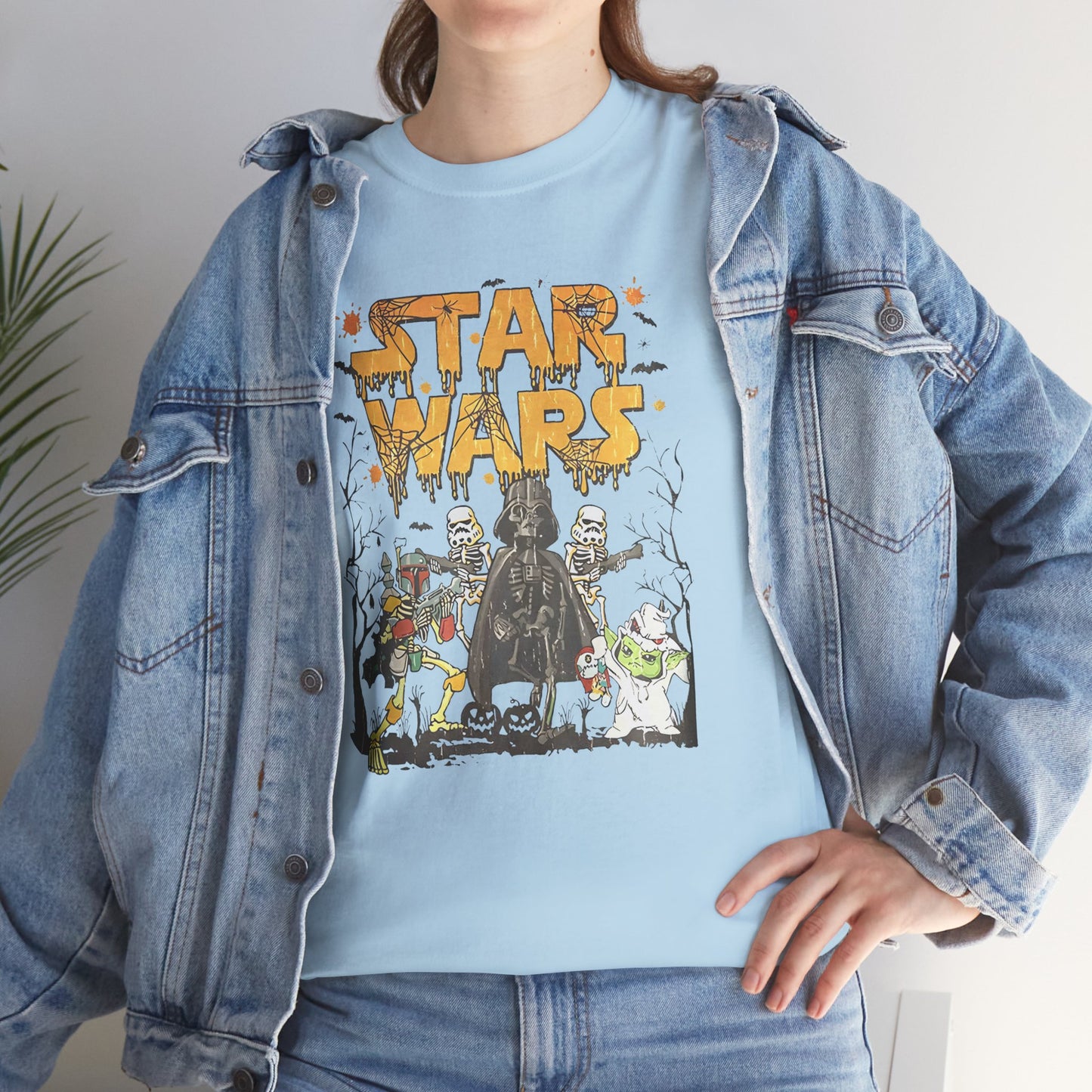Star Wars Halloween Unisex Heavy Cotton T-Shirt