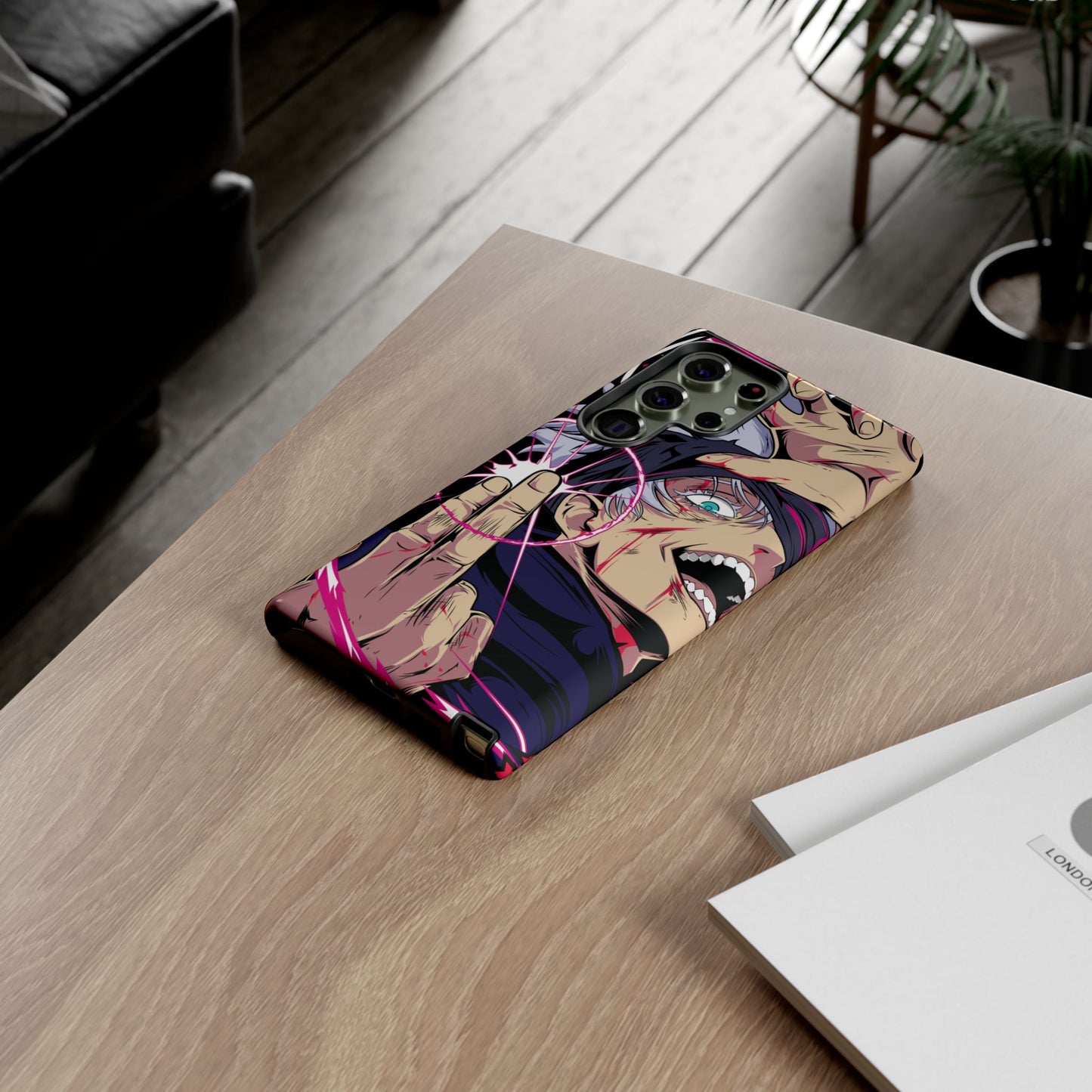 OMNI™ Jujutsu Kaisen Satoru Gojo Reversal Red Technique Double Layered Phone Case