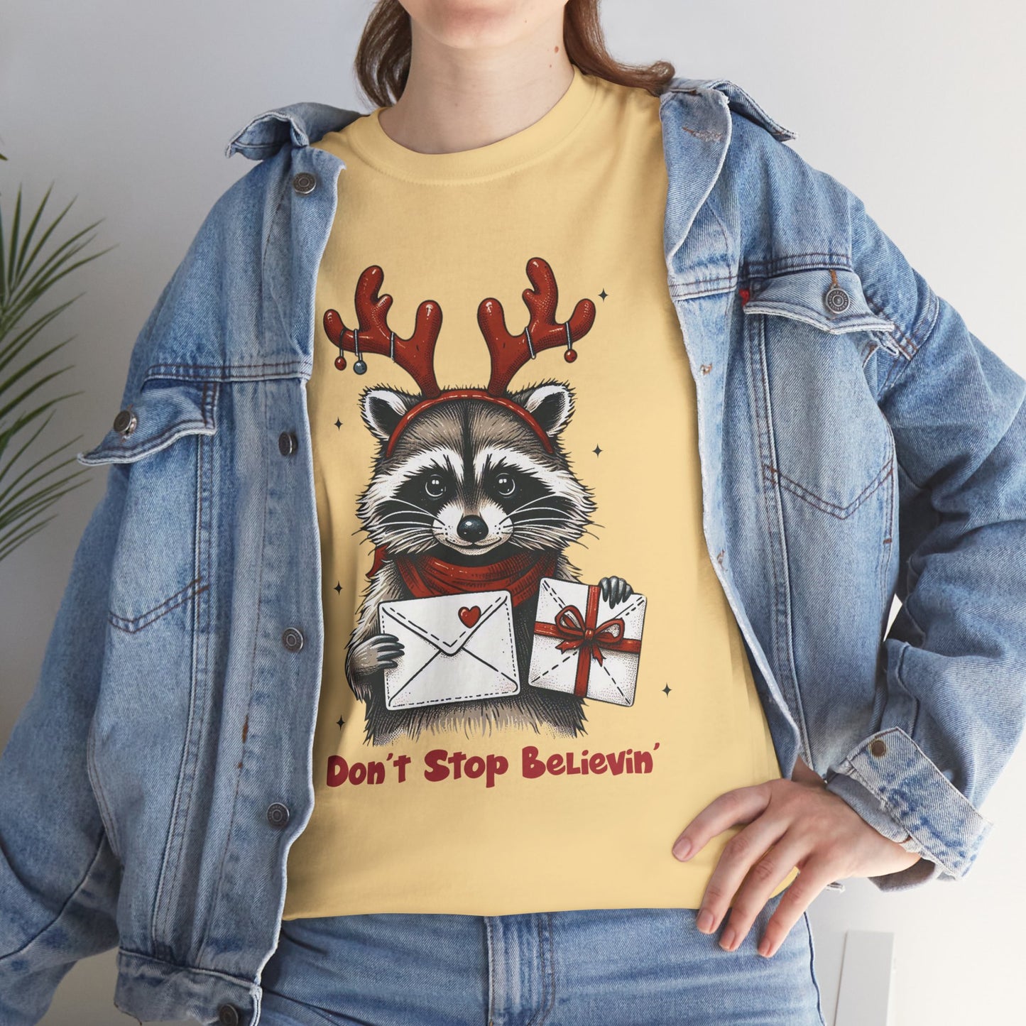 OMNI™ Don't Stop Believin' Unisex Heavy Cotton T-Shirt