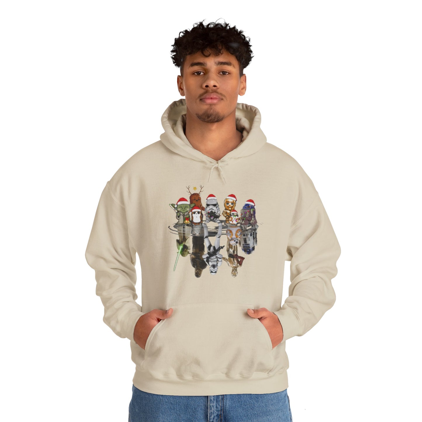 Star Wars Christmas Themed Unisex Hoodie