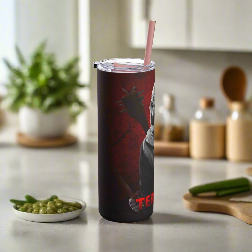 OMNI™ Art The Clown (Terrifuer III) Maars Maker 20oz Skinny Matte Tumbler