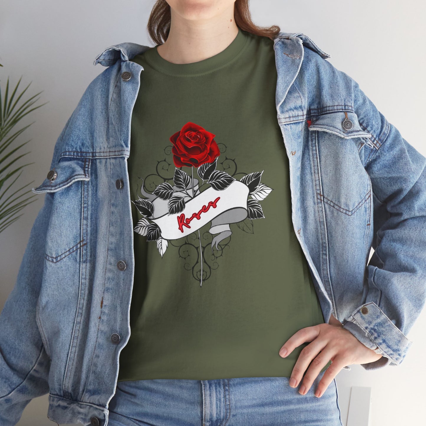 Roses Unisex Heavy Cotton T-Shirt