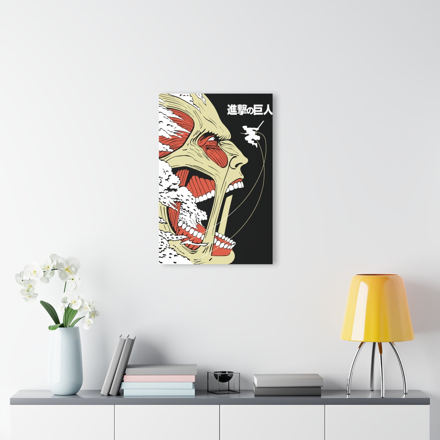 OMNI™ Attack On Titan Levi vs Colossal Titan Acrylic Print