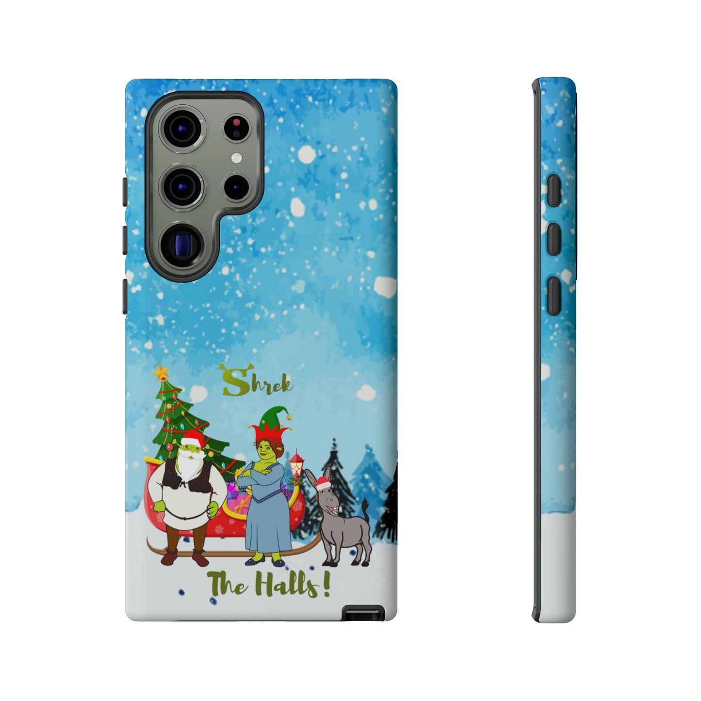 OMNI™ Shrek The Halls! (Shrek Trio: Shrek, Fiona and Donkey) Christmas Themed Phone Cases