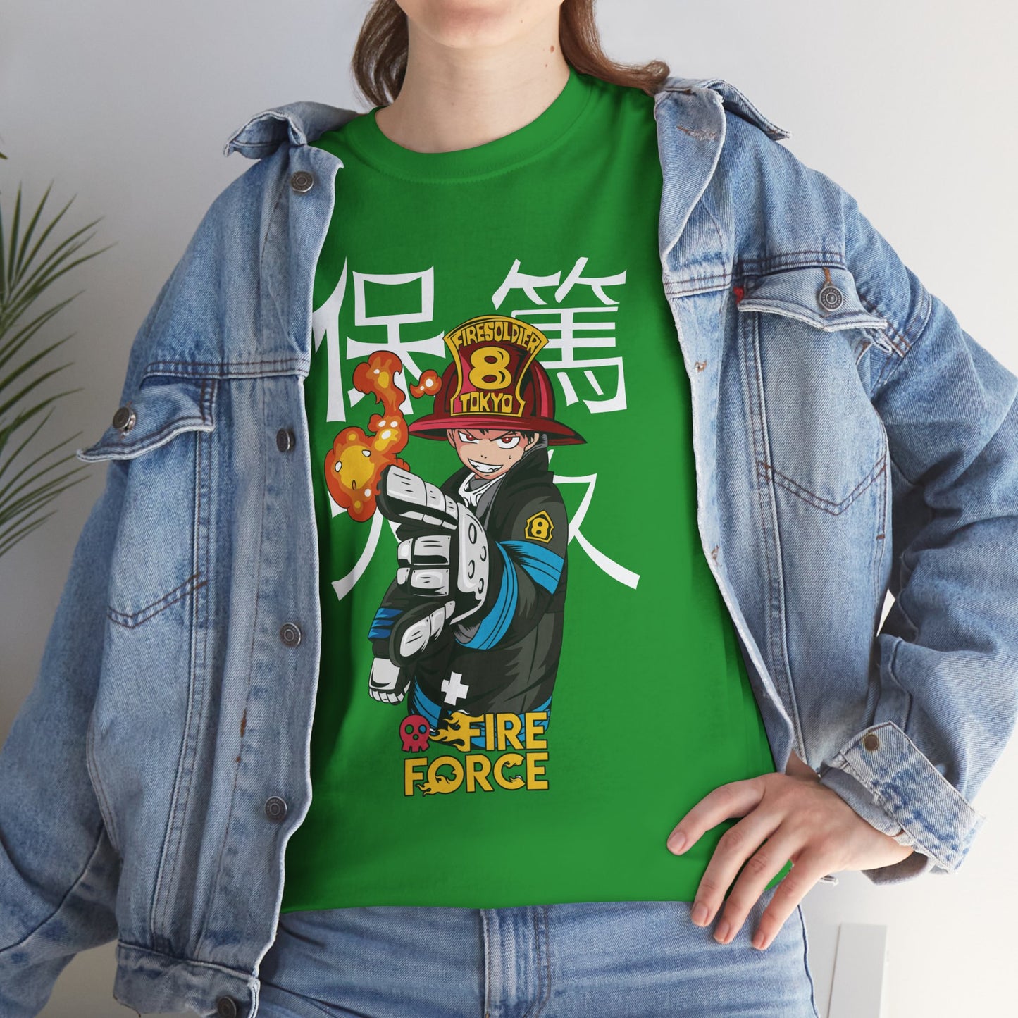 OMNI™ Fire Force Shinra Kusakabe Unisex Heavy Cotton T-Shirt