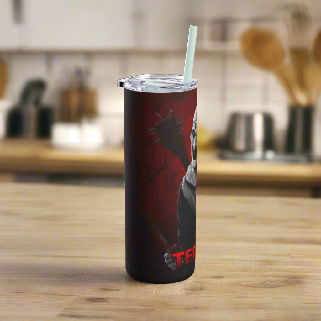 OMNI™ Art The Clown (Terrifuer III) Maars Maker 20oz Skinny Matte Tumbler