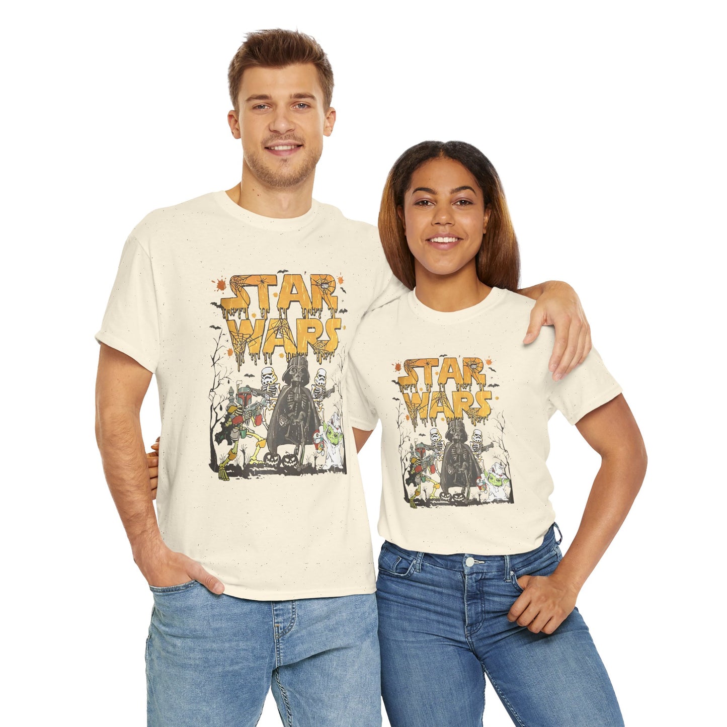 Star Wars Halloween Unisex Heavy Cotton T-Shirt