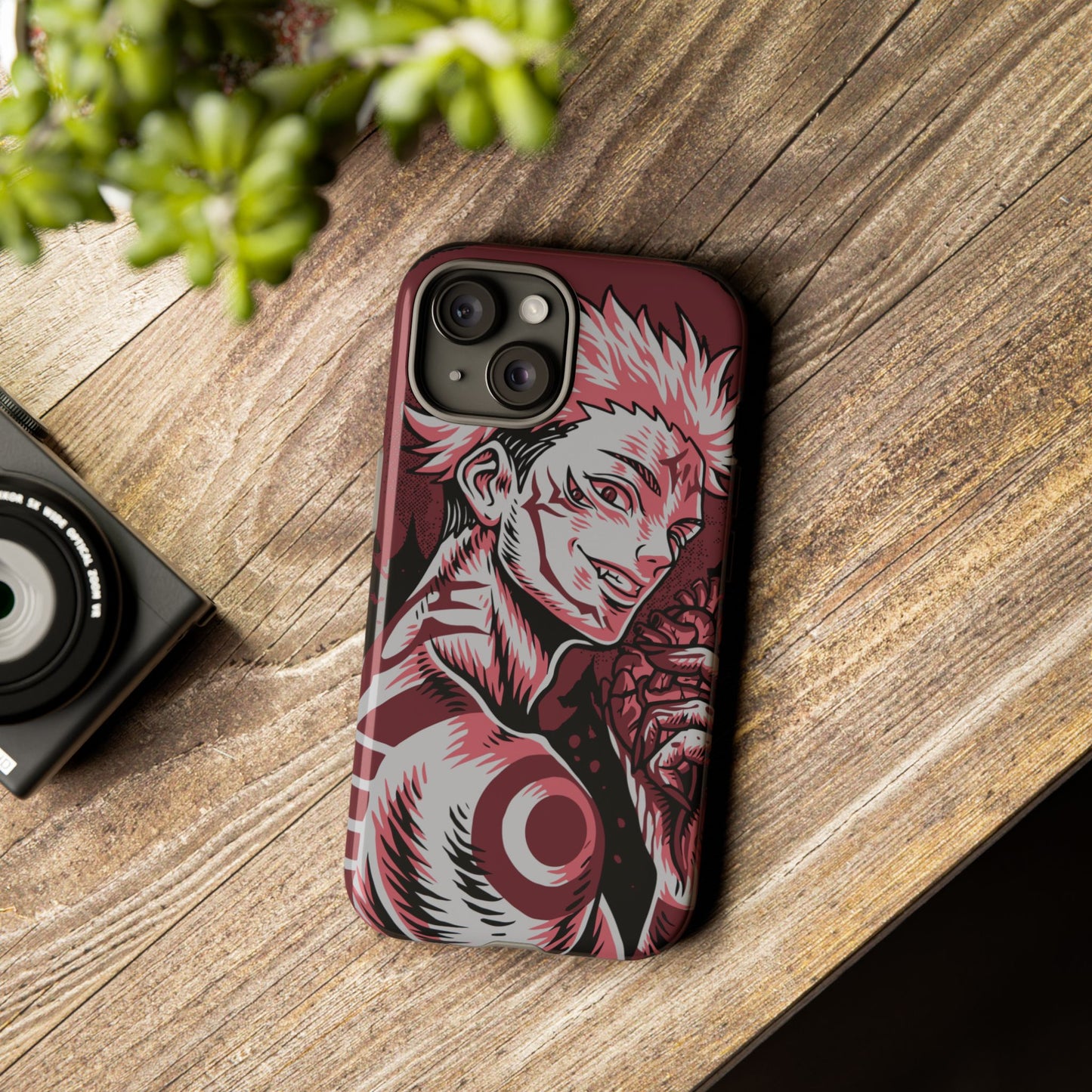 OMNI™ Jujutsu Kaisen Cursed King Sukuna Double Layered Phone Case