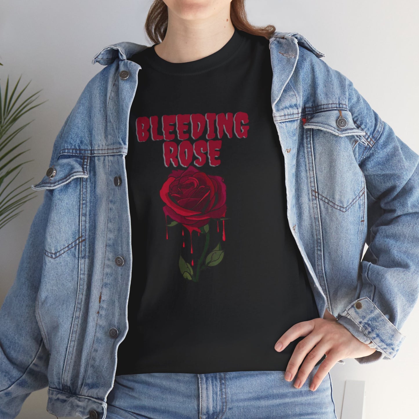 OMNI™ Bleeding Rose Unisex Heavy Cotton T-Shirt