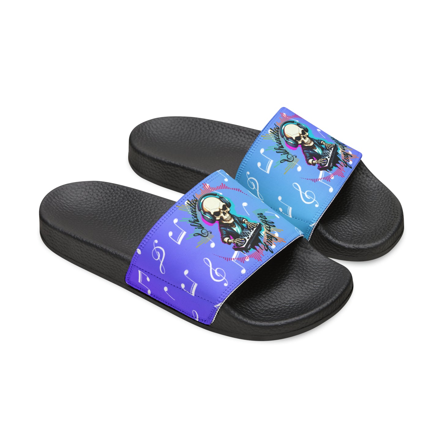 OMNI™ Silhouettes Of My Coffin Women's PU Slide Sandals (2nd Edition)