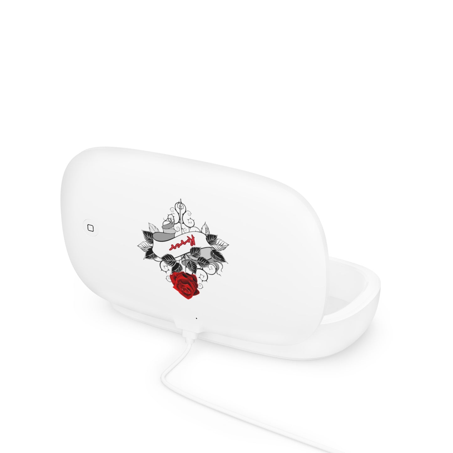 OMNI™ Roses UV Phone Sanitizer and Wireless Charging Pad