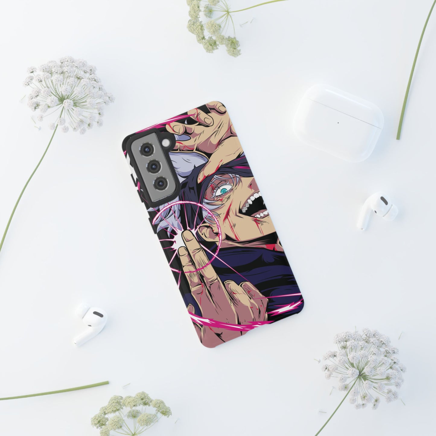 OMNI™ Jujutsu Kaisen Satoru Gojo Reversal Red Technique Double Layered Phone Case