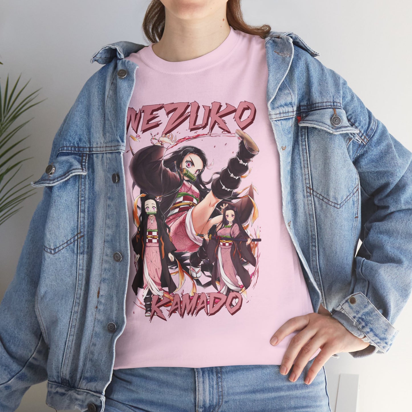 OMNI™ Demon Slayer Nezuko Kamado Unisex Heavy Cotton T-Shirt