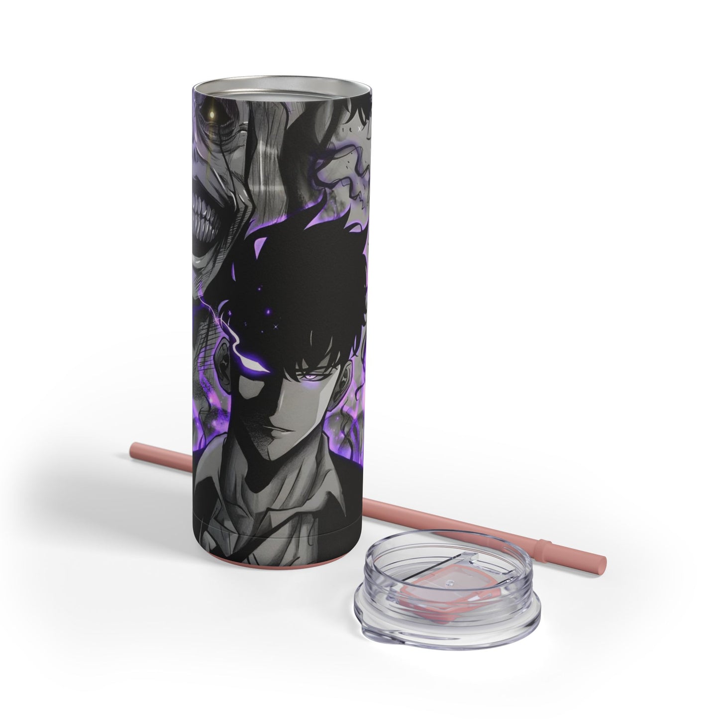 OMNI™ Solo Leveling Shadow Monarch Skinny Matte Tumbler