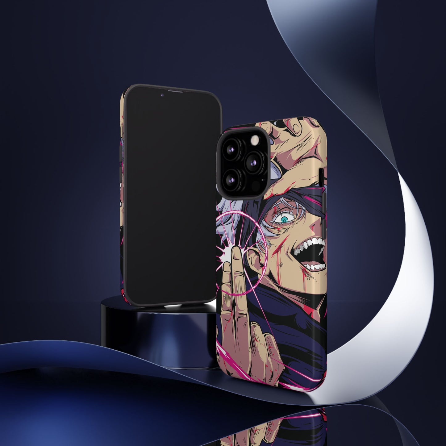 OMNI™ Jujutsu Kaisen Satoru Gojo Reversal Red Technique Double Layered Phone Case