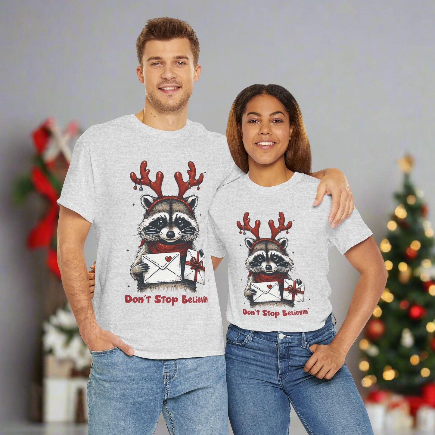 OMNI™ Don't Stop Believin' Unisex Heavy Cotton T-Shirt