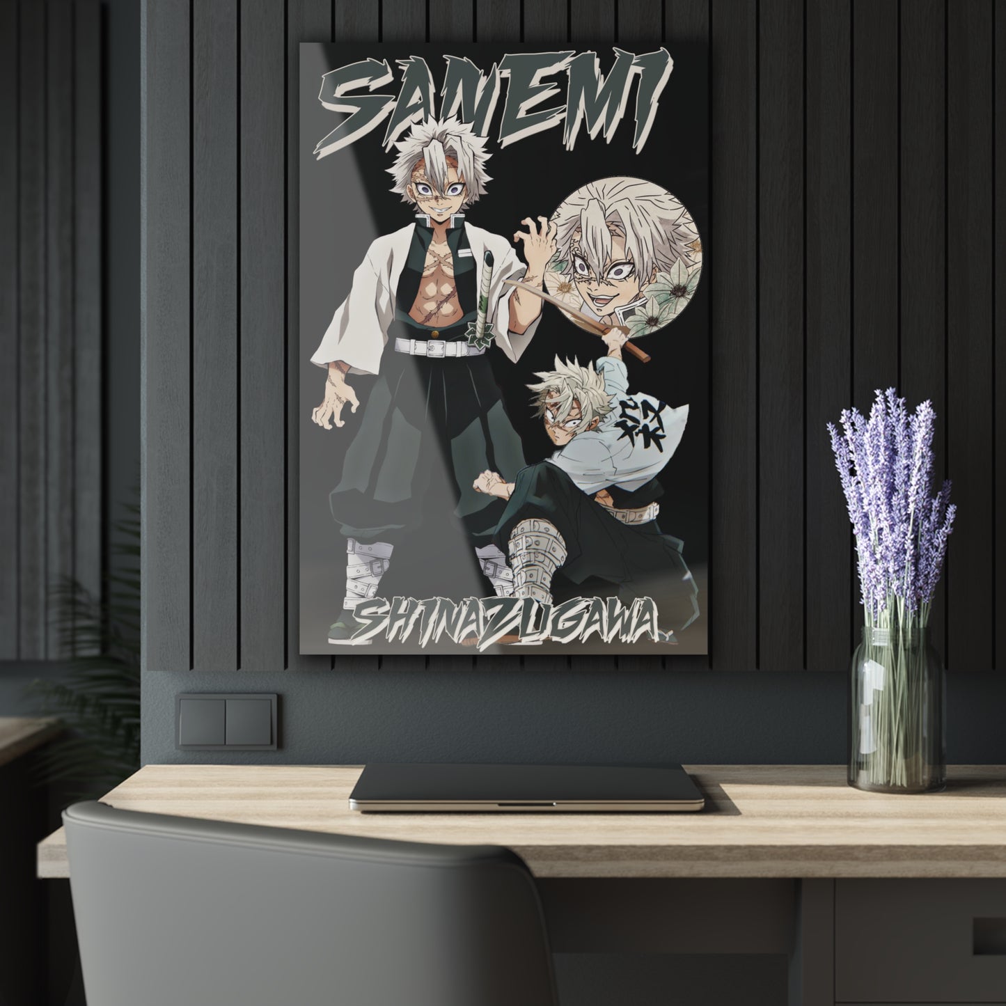 OMNI™ Demon Slayer Wind Hashia Sanemi Shinazugawa Acrylic Print