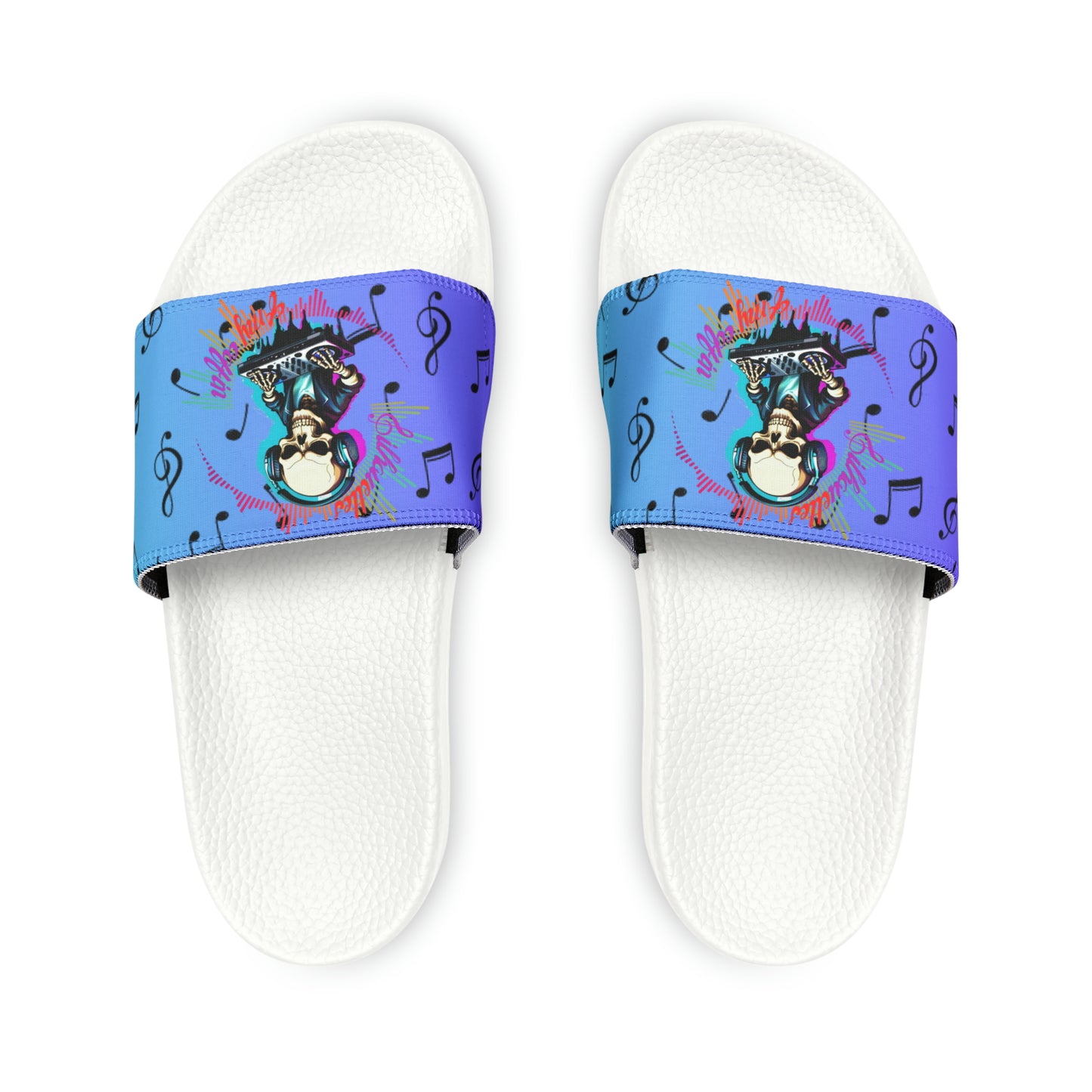 OMNI™ Silhouettes Of My Coffin Women's PU Slide Sandals (2nd Edition)