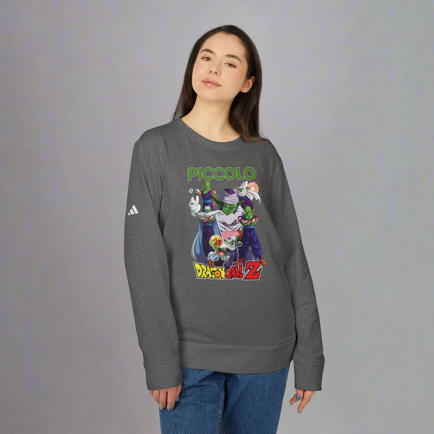 OMNI™ Dragon Ball Z Piccolo Adidas Unisex Fleece Crewneck Sweatshirt