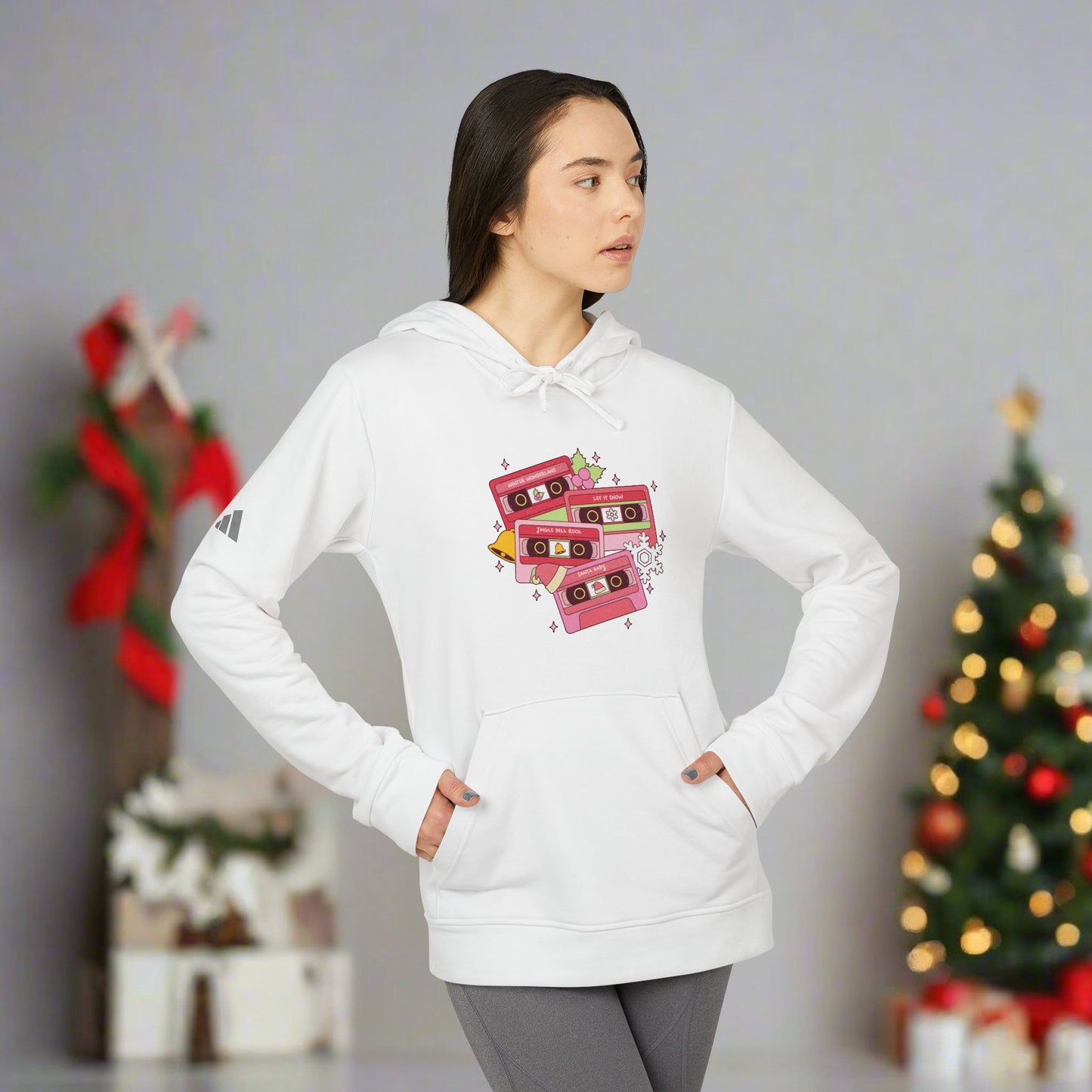 OMNI™ Christmas Carol Adidas Unisex Fleece Hoodie