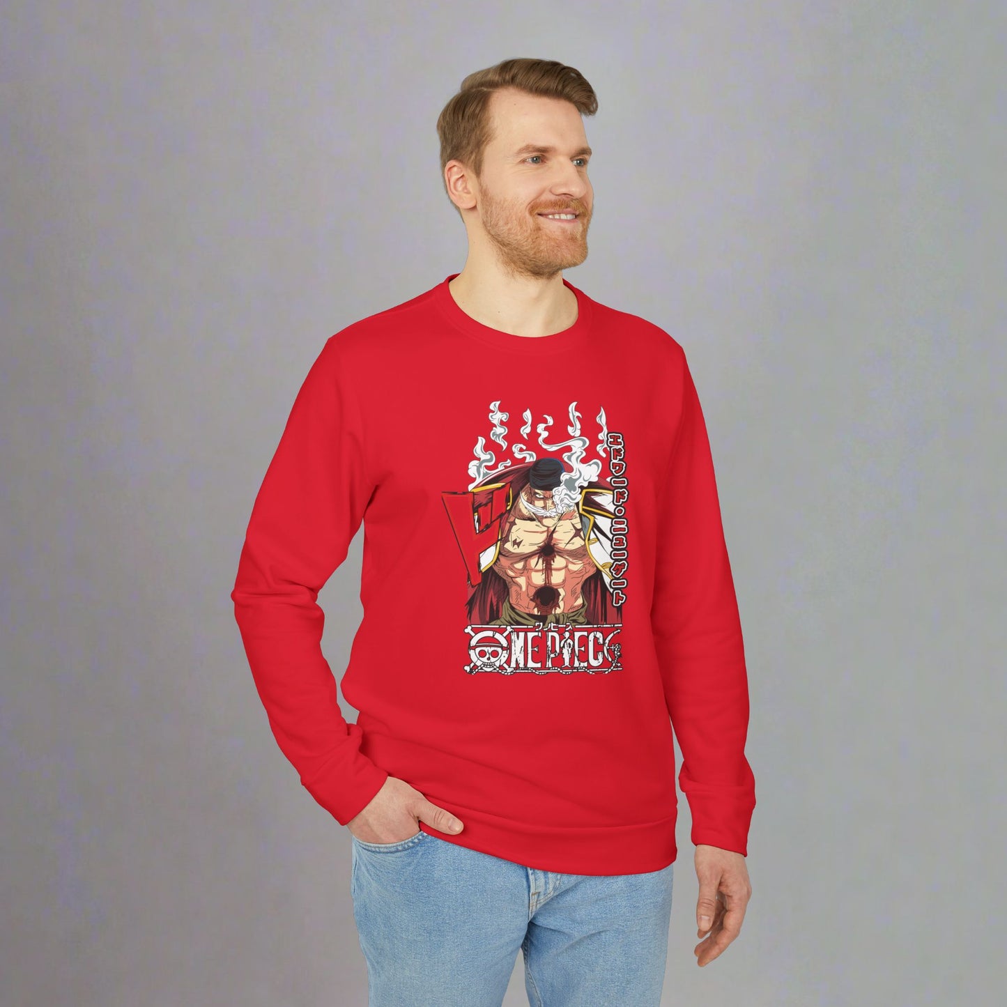 OMNI™ One Piece Edward "Whitebeard" Newgate Adidas Unisex Fleece Crewneck Sweatshirt
